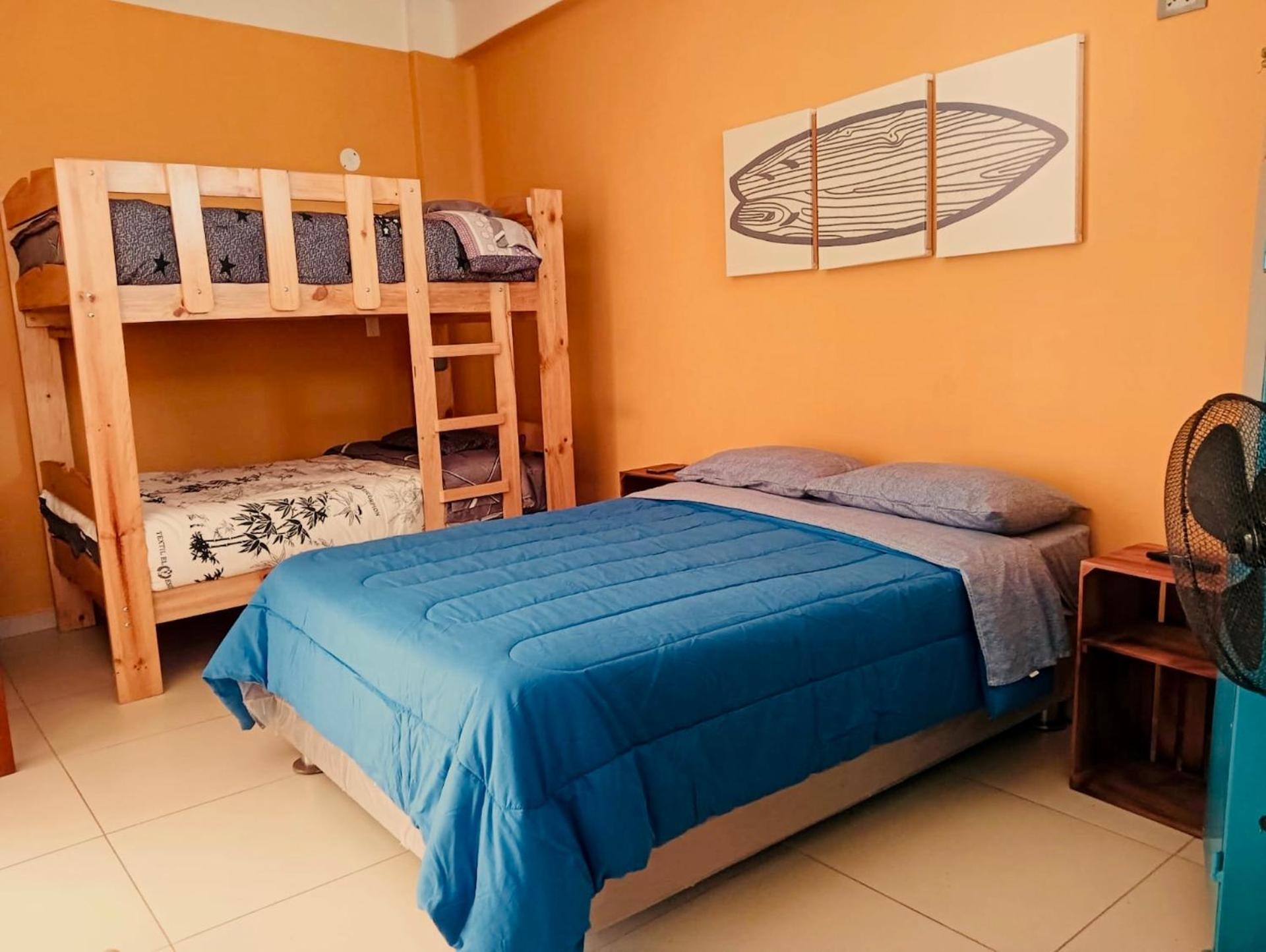 Family Surf Chicama Hotel Puerto Chicama Bagian luar foto